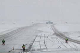 Alerta por nieve en el sur argentino