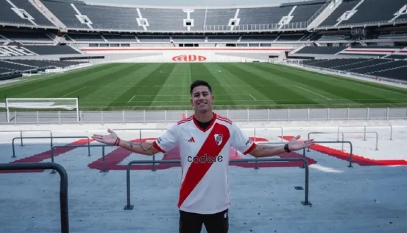 River presentó oficialmente a Maxi Meza