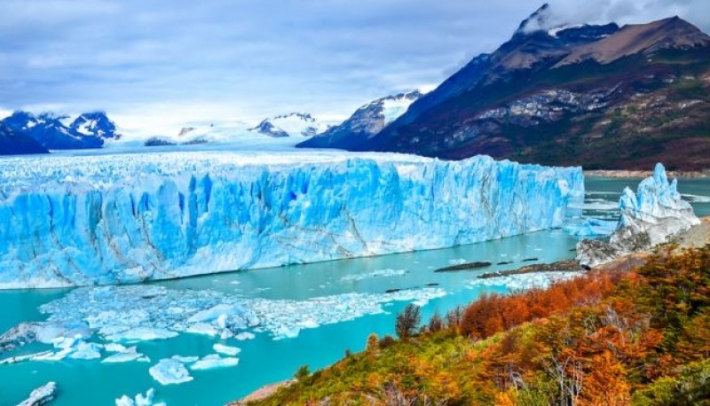 El concurso invita a admirar el glaciar.