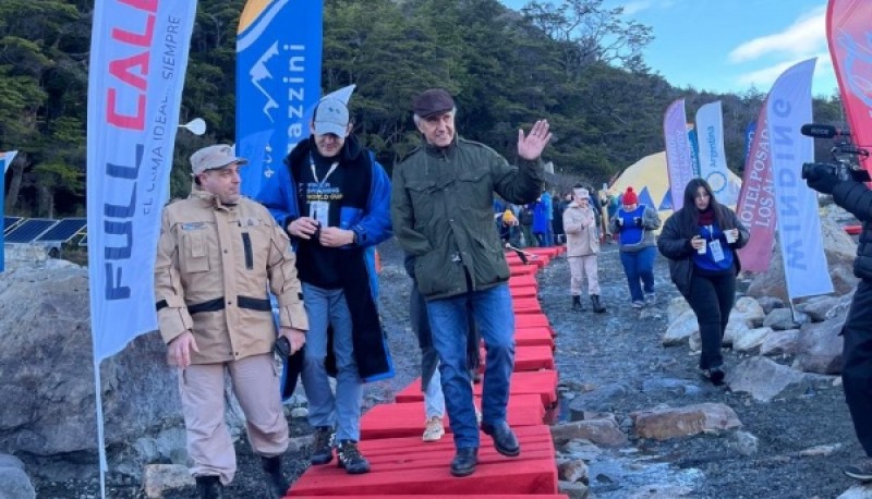 Daniel Scioli en El Calafate.