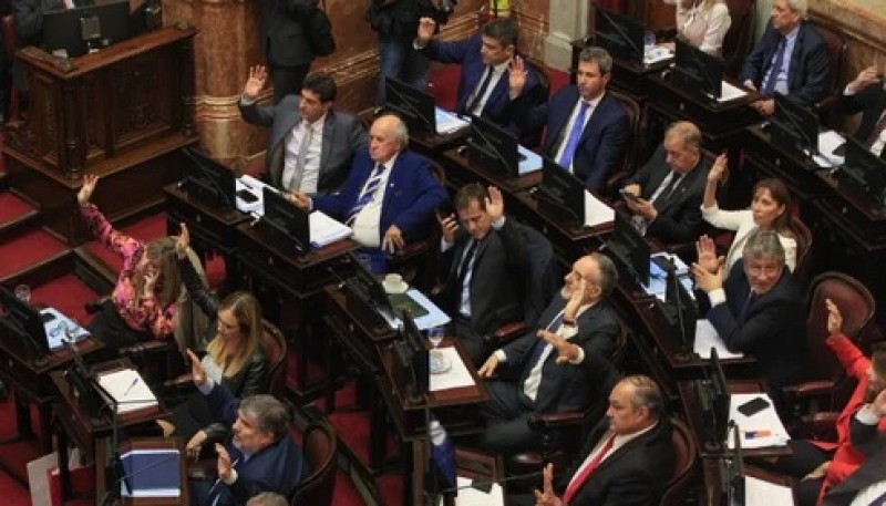 Cámara de Senadores. Fotografía: Agencia Noticias Argentinas.