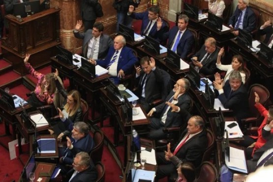 Cámara de Senadores. Fotografía: Agencia Noticias Argentinas.