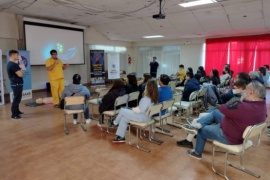 Taller de RCP en el Rotary Club de Río Gallegos