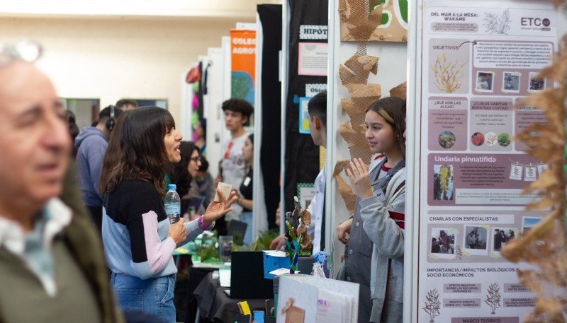 En la Escuela Nº 751 de Trelew, la instancia Provincial de la Feria de Ciencias y Tecnología.