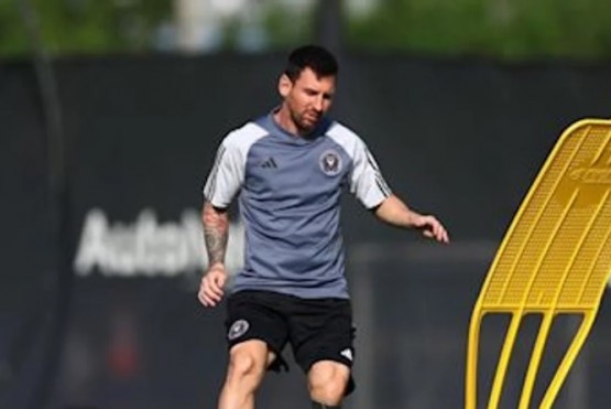 Messi regresó a los entrenamientos del Inter Miami