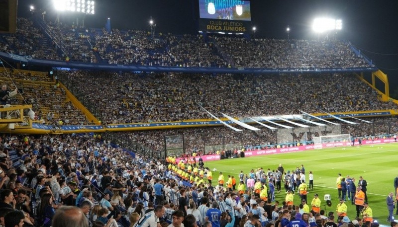 Se juega en la cancha de Boca