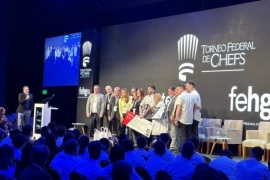 Chubut y Santa Cruz compartieron podio en el Torneo Federal de Chefs