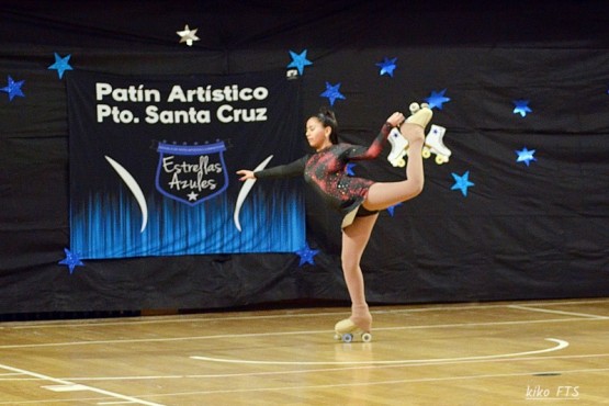 Gran muestra de patín en Puerto Santa Cruz.