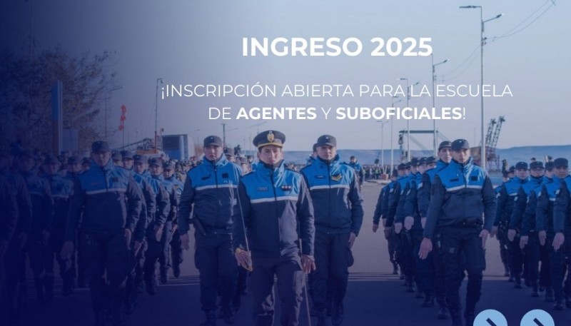 Inscripciones abiertas para agentes de policía 2025