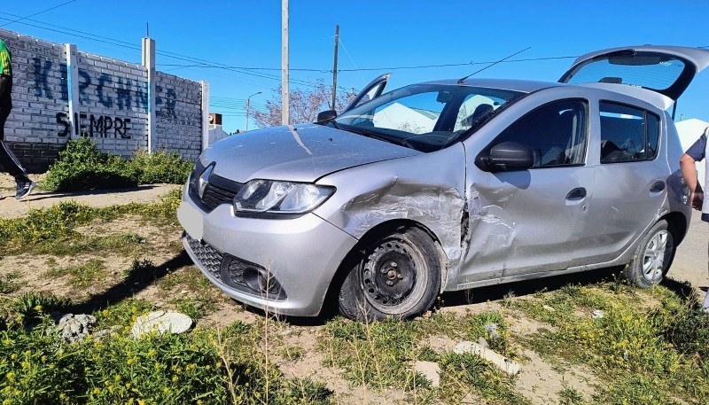 Una mujer hospitalizada tras colisión