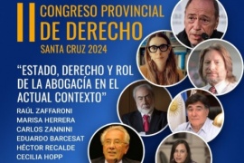 Río Gallegos será sede del II Congreso Provincial de Derecho