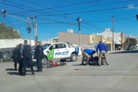 Riogalleguense que atropelló a una motociclista desencadenó una polémica en Viedma