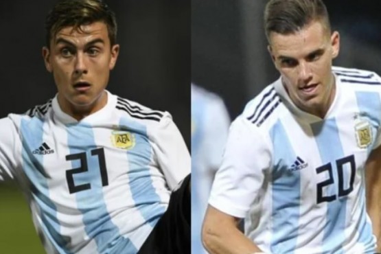 Dybala y Lo Celso son los elegidos para utilizar los dorsales de Messi y Di María