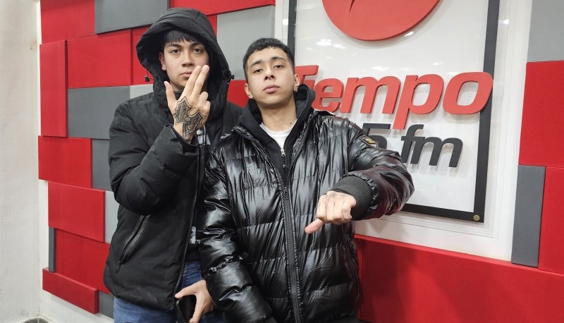 Doly Flackko y Emir en Tiempo FM.