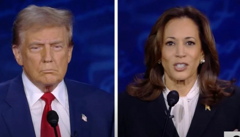 Kamala Harris y Donald Trump, cara a cara en su primer debate presidencial