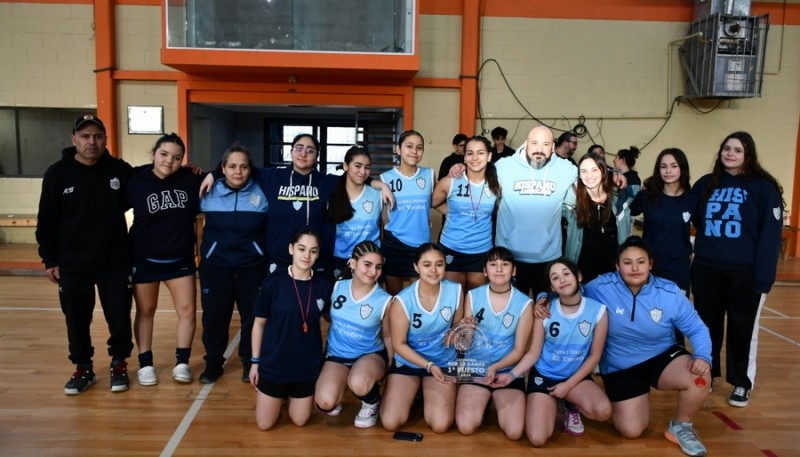 El equipo Celeste tuvo también a la goleadora del torneo y fue la Valla Menos Vencida. (Foto: Peligrosamente Temprano)