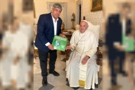 El papa Francisco recibió a la CGT