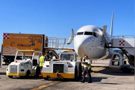 Flybondi habilitada para brindar servicio de handling a otras aerolíneas