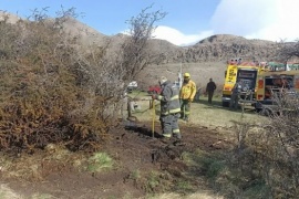 Rápida acción evita propagación de fuego en Parque Nacional Los Glaciares