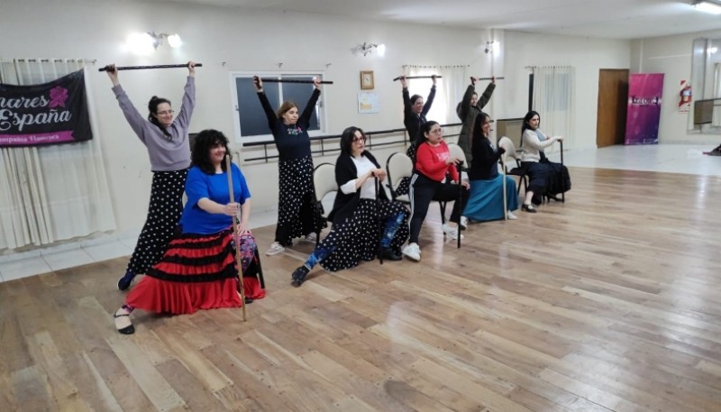 Lunares de España celebra una década de flamenco en Rio Gallegos