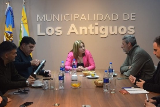 En Los Antiguos celebran el acompañamiento en obras para la comunidad