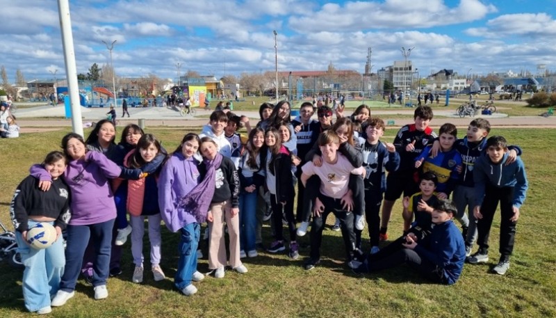 Los vecinos de Río Gallegos palpitan la llegada de la Primavera al aire libre