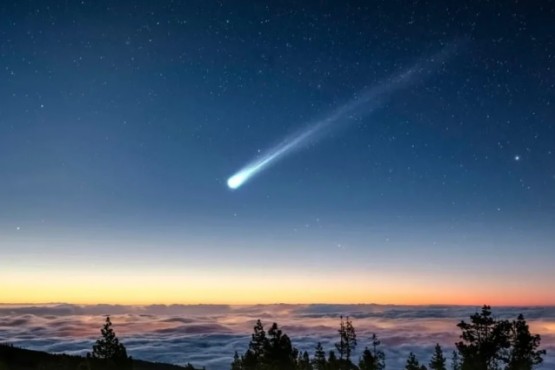 El Cometa del Siglo ya empieza a iluminar el cielo argentino: la mejor hora para observarlo