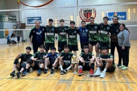 Los locales se hicieron fuertes en el Torneo Provincial de Mayores Masculino