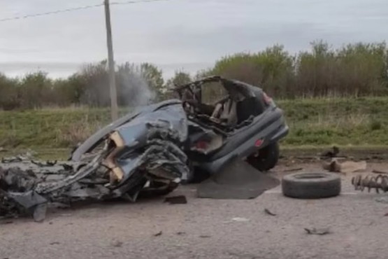 Un adolescente de 16 años manejaba en la ruta y murió en un choque fatal