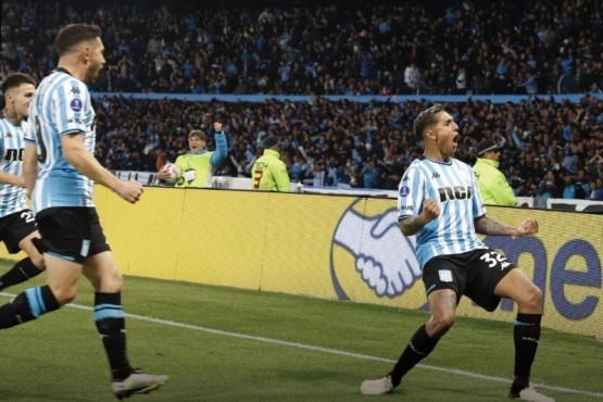 Racing clasificó a la semifinal de la Sudamericana al derrotar a Paranaense