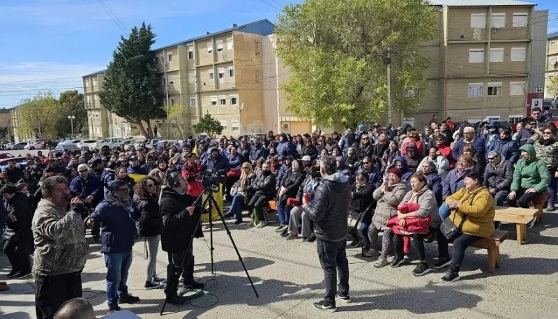 Medidas de fuerza de los empleados municipales de Caleta Olivia.