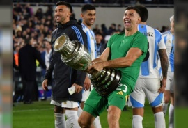 El descargo del “Dibu” Martínez tras la sanción de la Conmebol