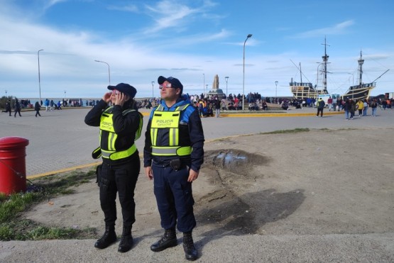 Operativo de seguridad por el eclipse solar anular