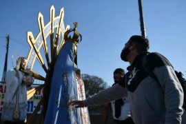 Fieles peregrinarán a Luján para pedirle y agradecerle a la Virgen