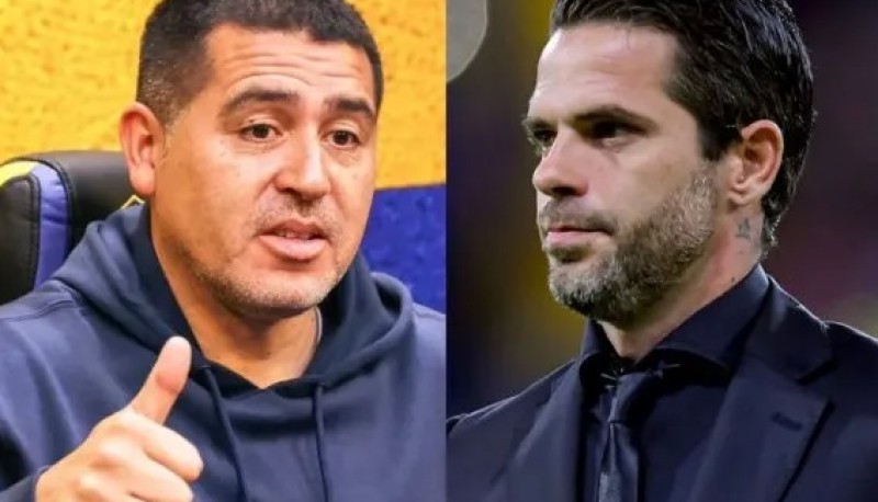 Riquelme hace trascender la llegada de Gago a Boca pero el DT lo desmiente