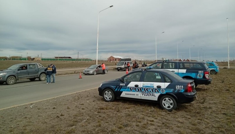 Operativos de control en Río Gallegos