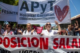 Trabajadores del Hospital Garrahan realizarán un paro total por 48 horas