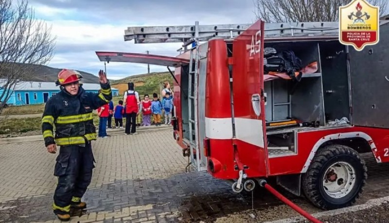 Se realizó un simulacro de Evacuación en Julia Dufour