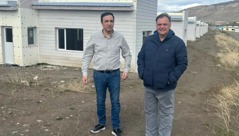 Pablo Grasso y Javier Belloni juntos en El Calafate.