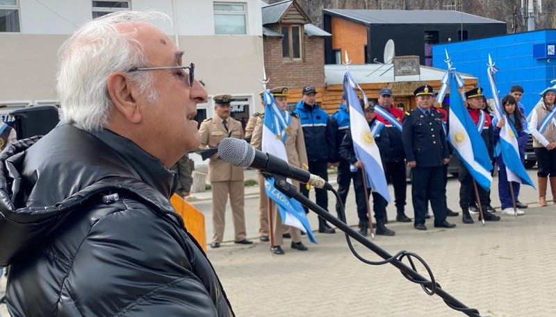 Arturo Puricelli, quien como gobernador de Santa Cruz tomó la histórica decisión de fundar El Chaltén hace 39 años.