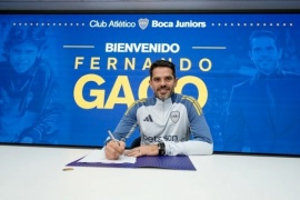 Fernando Gago fue presentado como DT de Boca