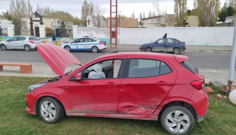 Un hombre hospitalizado tras colisión 