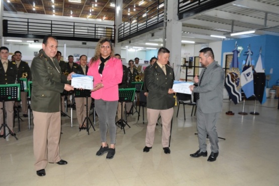 El Concejo Deliberante reconoció a la Banda Militar por su labor en la comunidad