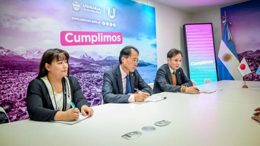 El Municipio de Ushuaia recibió al embajador de Japón en Argentina