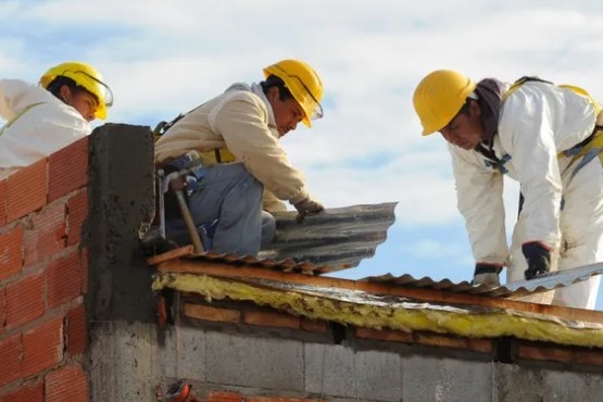 La construcción, con desocupación en caída libre