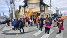 Marcha Universitaria: concentración en Río Gallegos