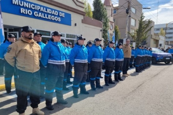 Primeros días de la Guardia Urbana Municipal: 