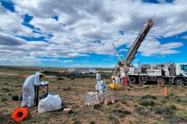 Comenzó la perforación minera para extraer plata en Santa Cruz