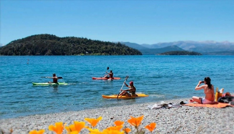 Bariloche también es uno de los destinos más elegidos por los turistas en verano. Foto: NA - Bariloche.org.