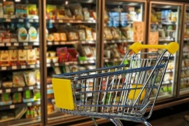 Aumentaron los alimentos en el final de octubre